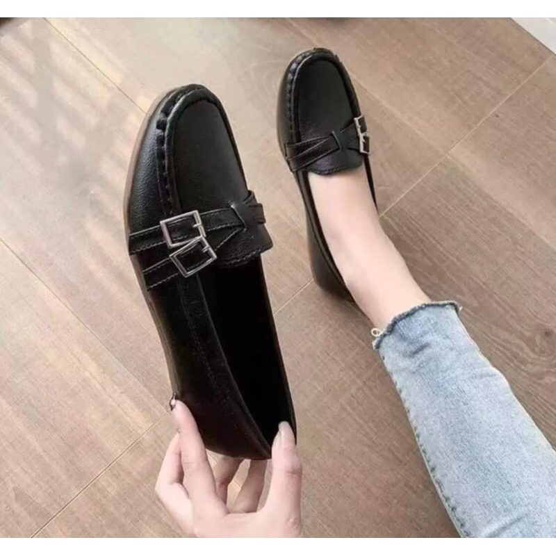 SEPATU WANITA FLAT KARET JP 01