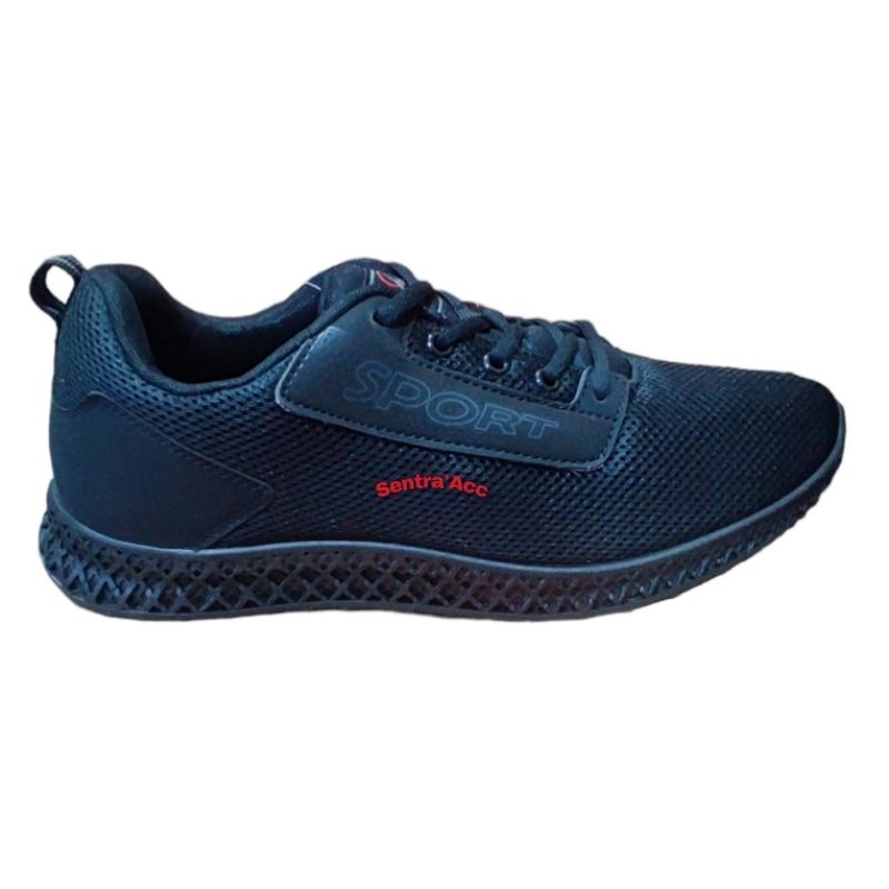 Sepatu Wukira Athena Hitam Sepatu Unisex Sepatu Tali Sepatu Cowok Cewek Sepatu Sekolah