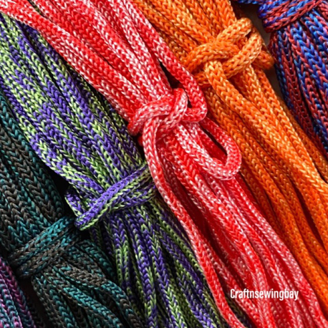 

Tali kur dua warna/ Tali Paperbag / Tali DIY / Rope 3mm per pack