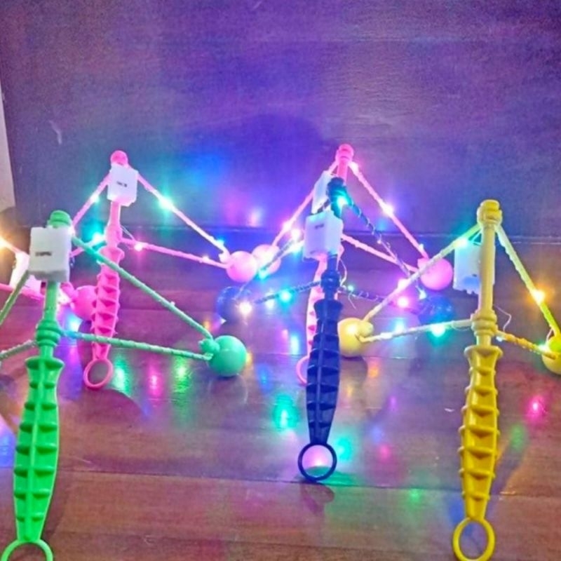 1losin Latto Latto Gagang LED Tombol on off Mainan viral