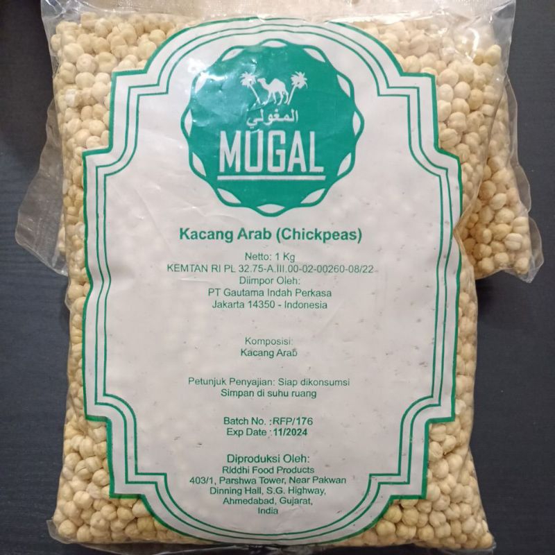 

Kacang Arab 1 Kg - Original Roaste