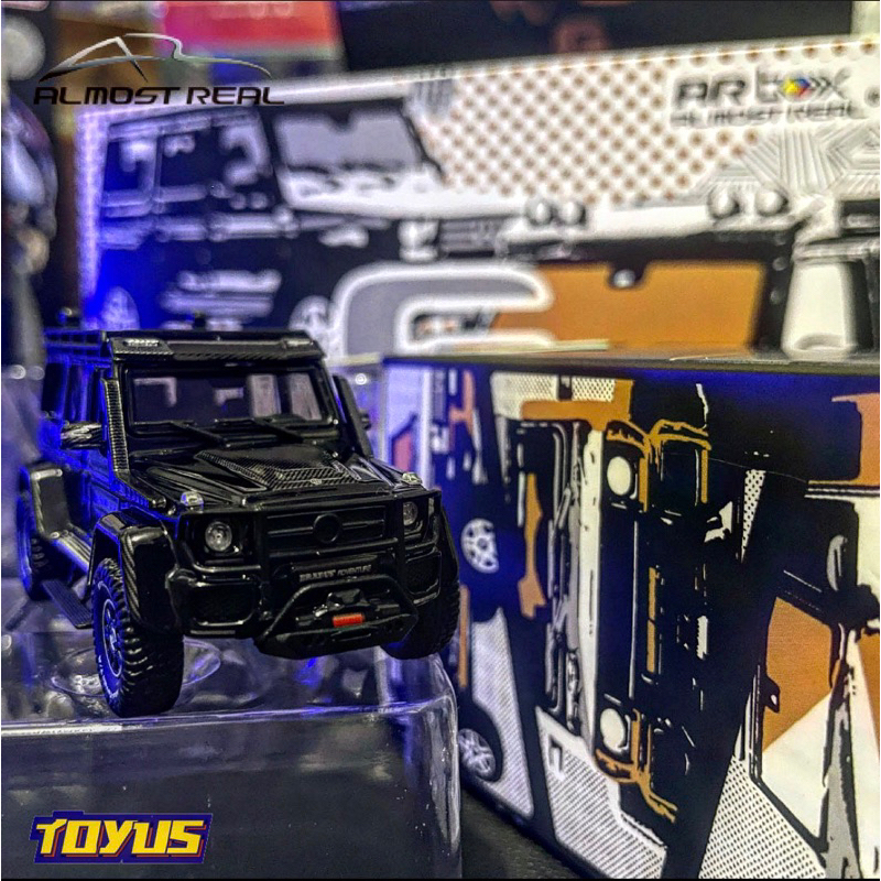 Almost Real - BRABUS 550 ADVENTURE MERCEDES BENZ GCLASS OBSIDIAN BLACK