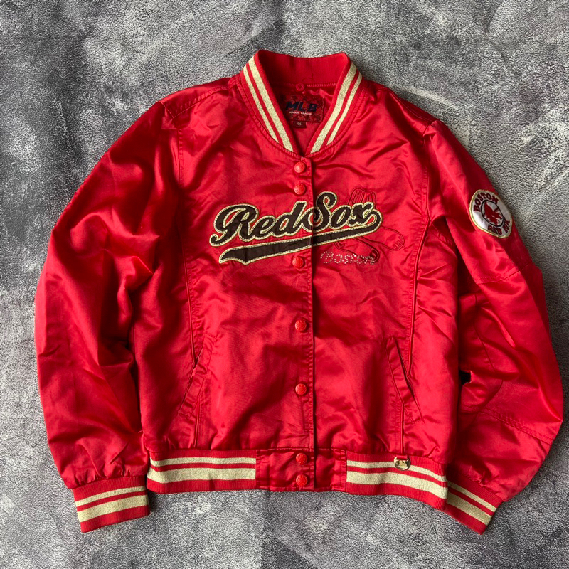 varsity mlb redsox varsity second jacket varsity mlb