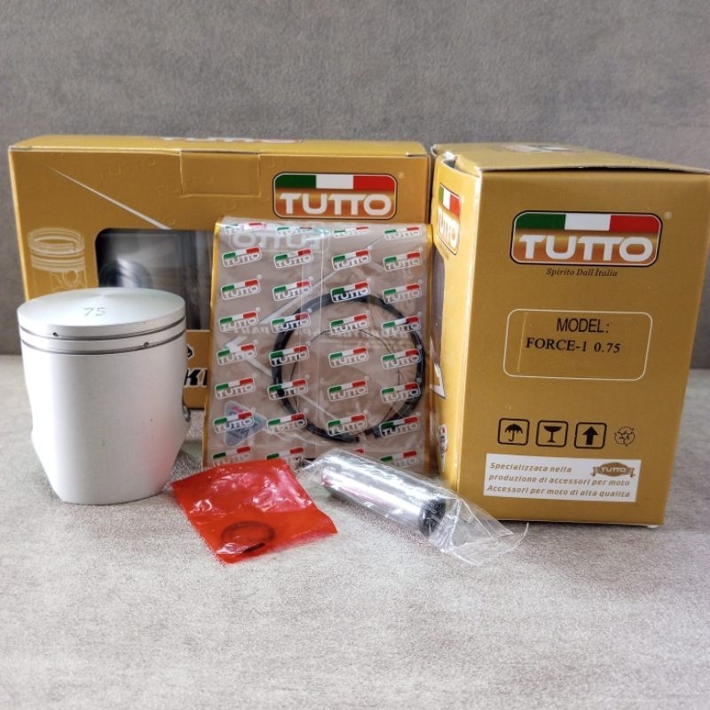 PISTON KIT SEHER SET RING FORCE 1 F1ZR FIZR OVER SIZE/OS STANDAR,25,50,75,100,150,200