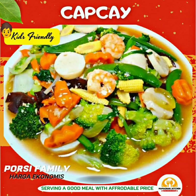 

KIDS FRIENDLY..!! "CAPCAY SEAFOOD" (PORSI 3-4x MAKAN)