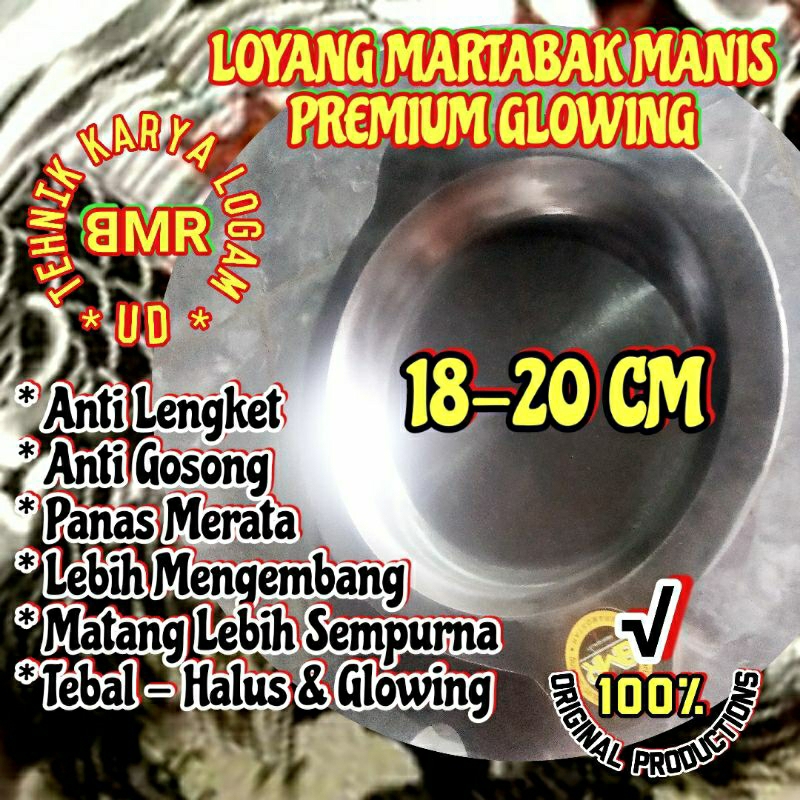 LOYANG MARTABAK MANIS PREMIUM 18-20CM