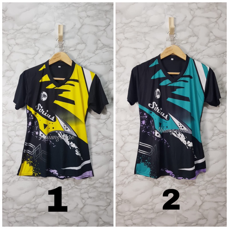 Baju Olahraga Wanita Bulutangkis / Volly / Sepeda / Basket / Futsal