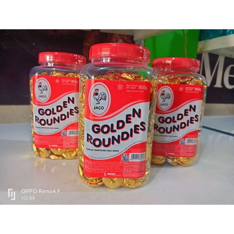 

coklat Golden Roundies 850 gr