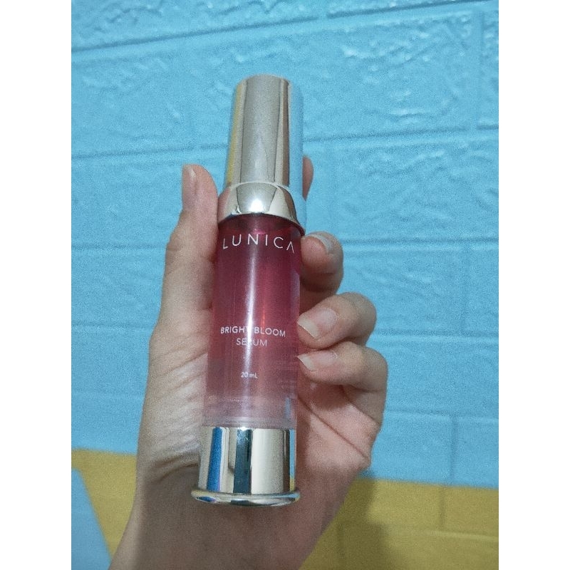 "LUNICA" BRIGHT BLOOM SERUM