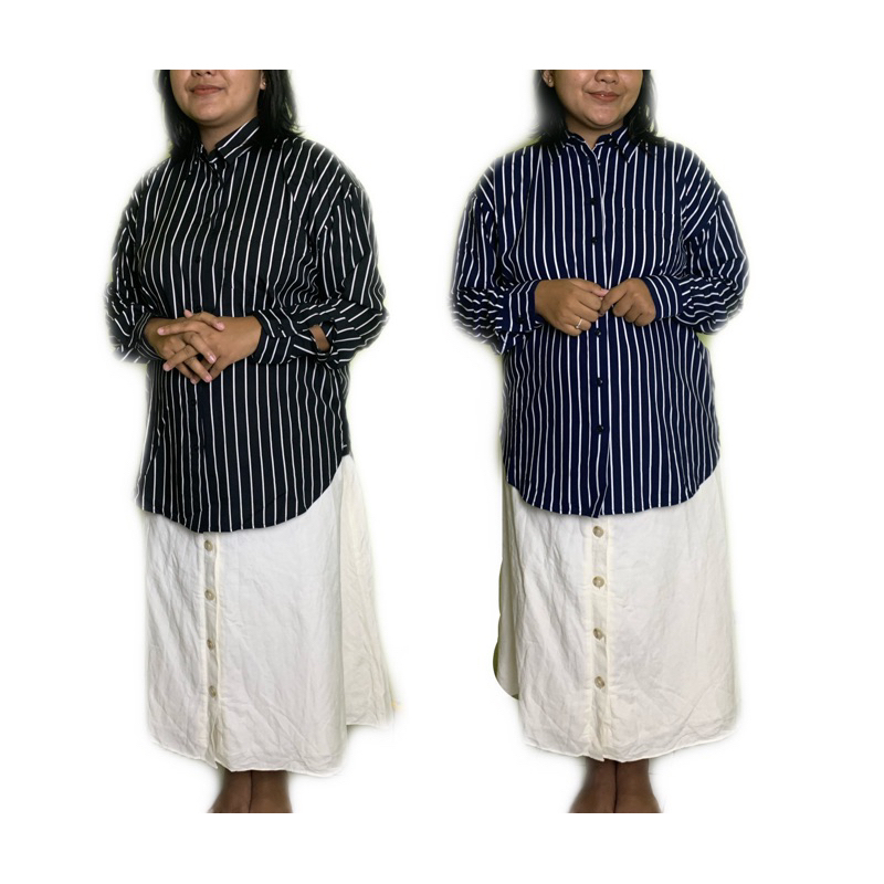 Kemeja kantor / formal Wanita isuga salur | VF52