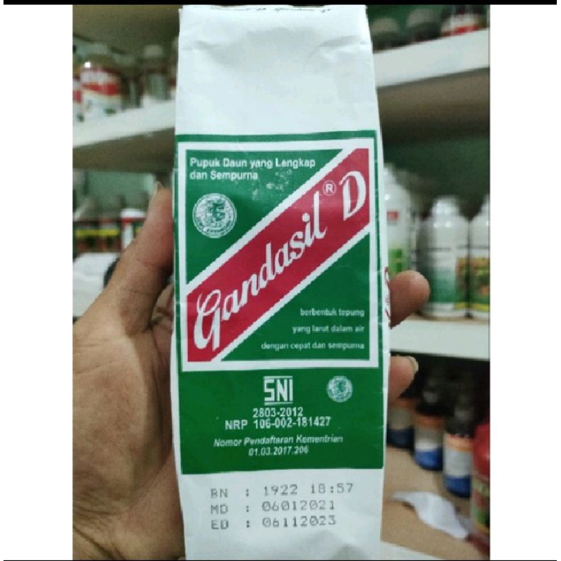Pupuk Gandasil D 500grm Nutrisi Daun Tanaman