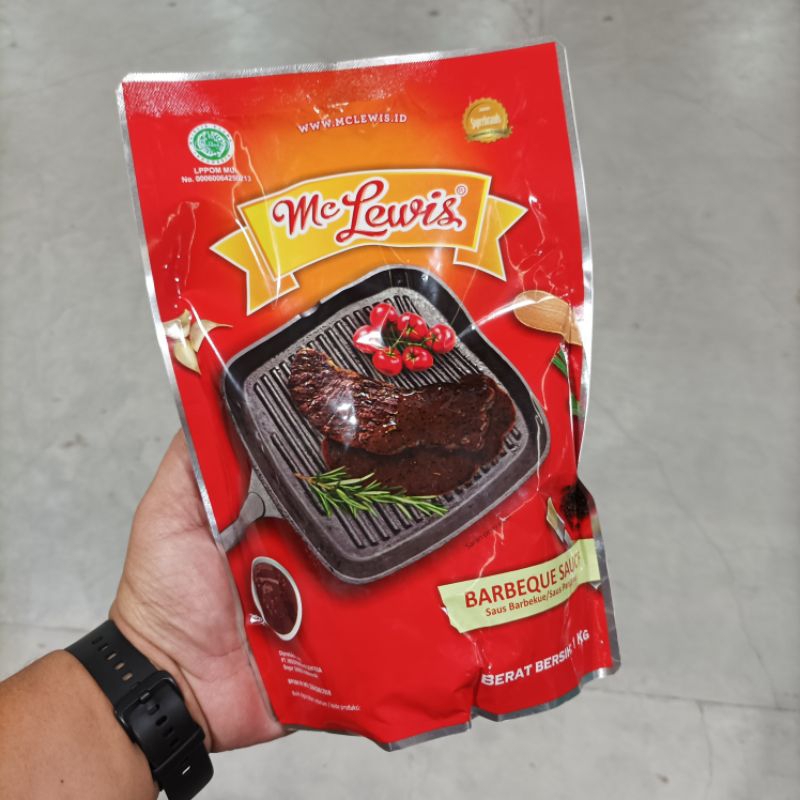 

Mc Lewis Barbeque Sauce Saus BBQ 1Kg