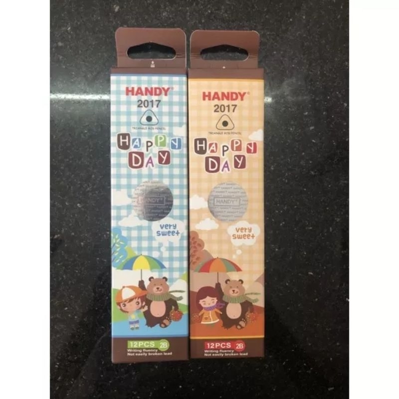 

Pensil 2B Handy 2017 (1Pak isi 12 Biji)