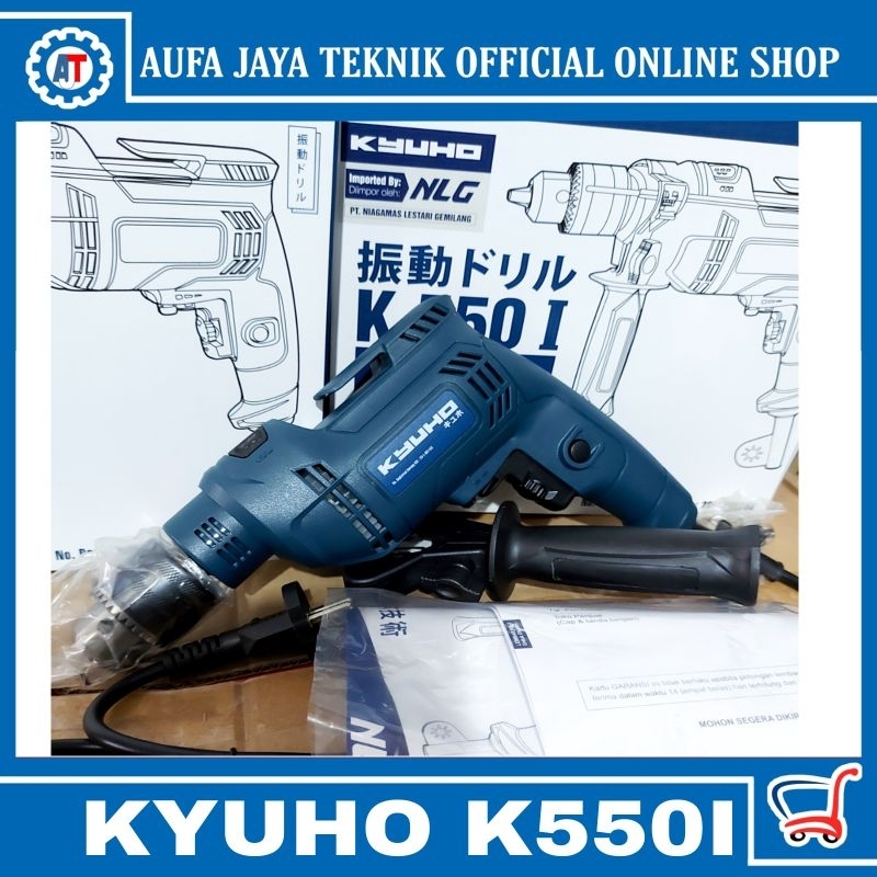 bor listrik kyuho 13mm dril bolak balik