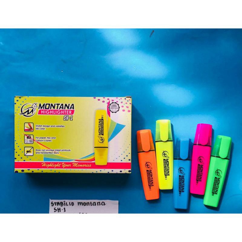 

MONTANA HIGLIGHTER WARNA NEON SH-1