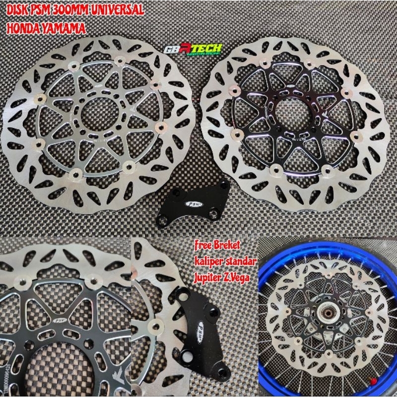 DISK PSM 300MM UNIVERSAL HONDA YAMAHA 4 BAUT