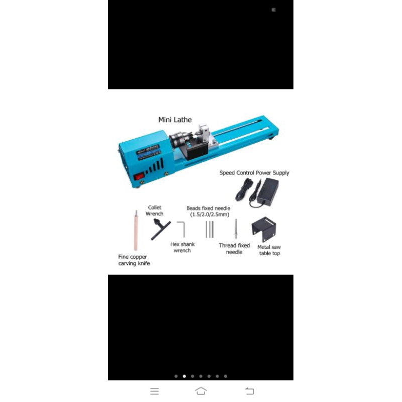 TAMSTREE WOLIKE mesin bubut kayu mini (seken)