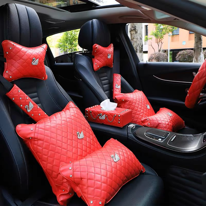 barang mobil bantal leher sarung setir bantal besar1 pcs