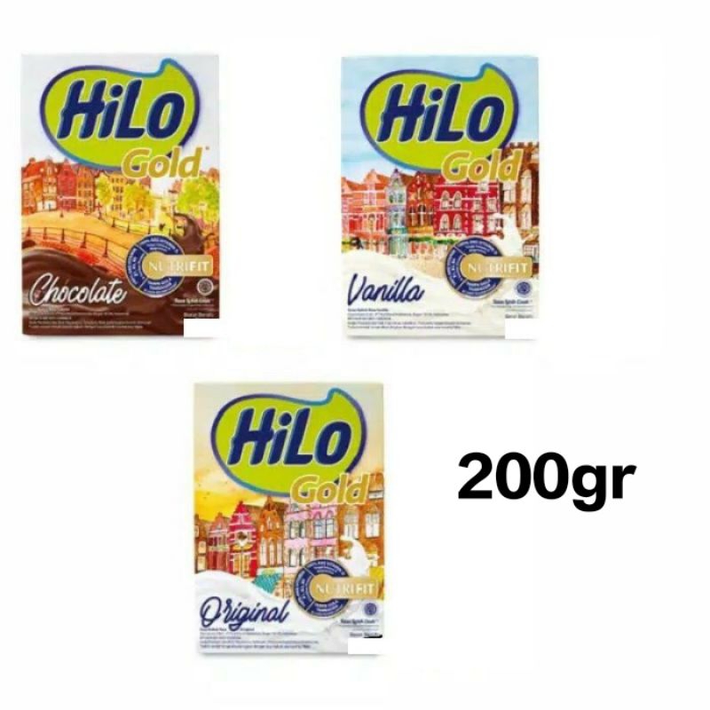 

HILO GOLD PLAIN / VANILA / COKLAT 200GR