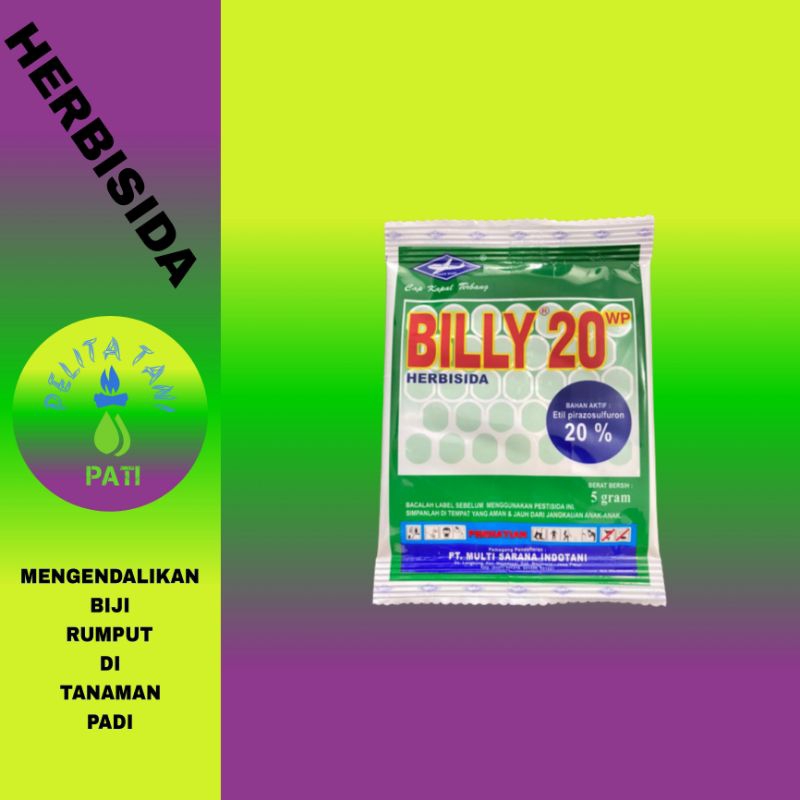 herbisida billy 20wp