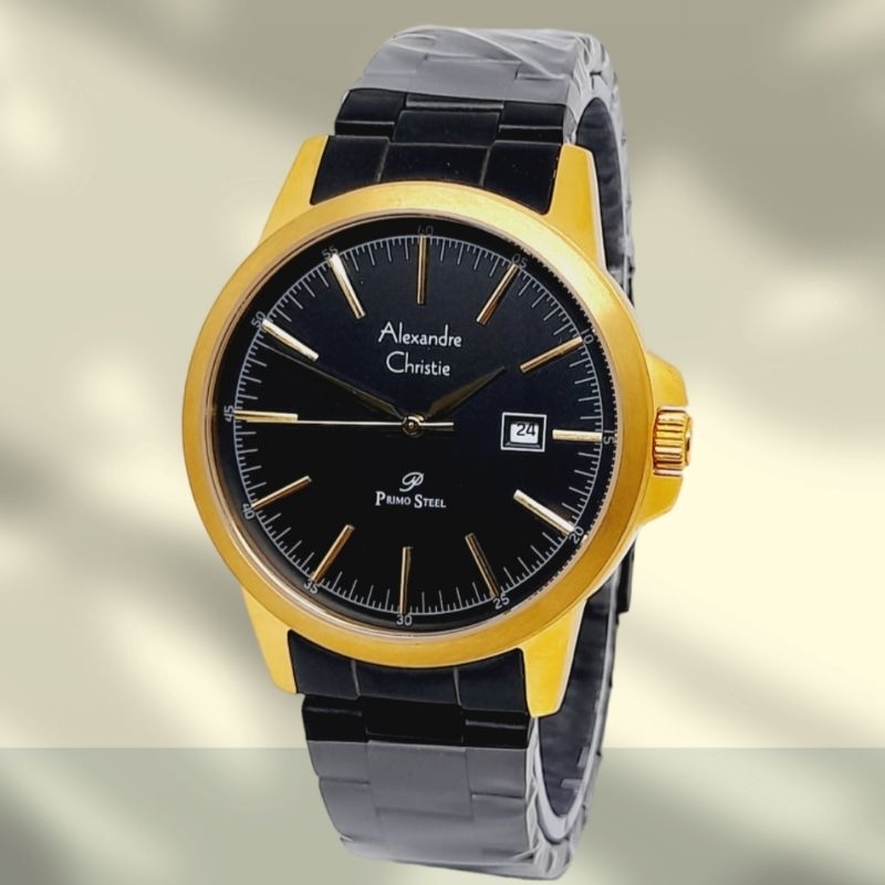 JAM TANGAN PRIA ALEXANDRE CHRISTIE PRIMO STELL 1008MD