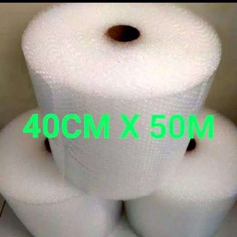 

Bubble Wrap Bening Roll 40cm x 50meter Bubble Wrap Putih Bening Surabaya Barat Murah