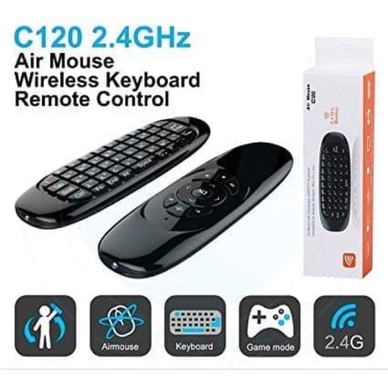 Termurah AIR MOUSE ANDROID KEYBOARD WIRELESS WIFI ORIGINAL