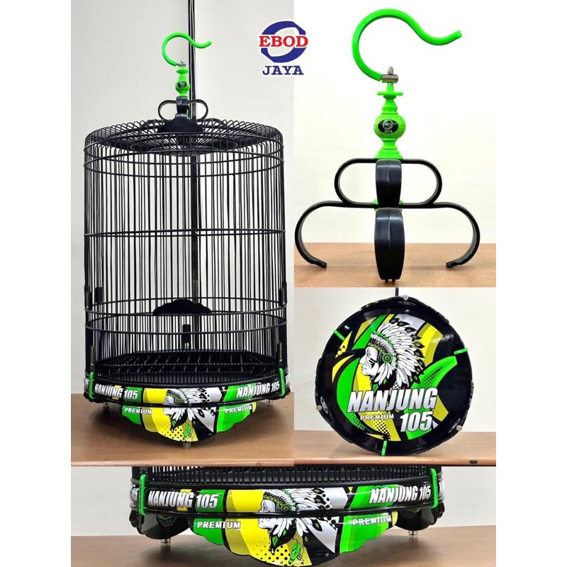 SANGKAR KANDANG MURAI EBOD JAYA DECAL NANJUNG 105 NEW NO 1 & 2