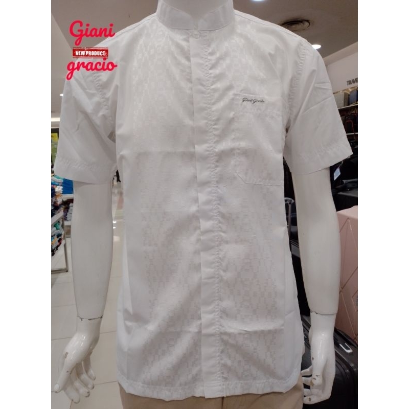 Kemeja Koko Putih Giani Gracio 00909
