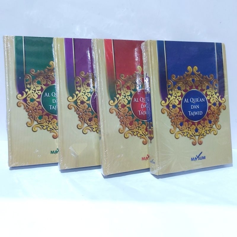 Al Quran Murah Wakaf Masum Ma'sum A5/ 30x21cm Mushaf 18 baris khot bombai tulisan tebal Al Quran Mur