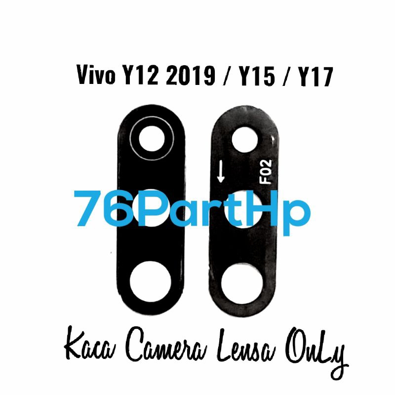 Ring kaca kamera Lensa Only Vivo Y12 - Y15 - Y17 - Lensa Kamera Belakang