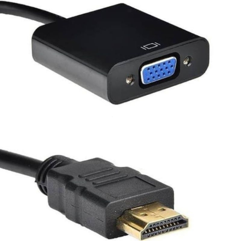 CONVERTER HDMI MALE TO VGA FEMALE CONVERTER ADAPTER