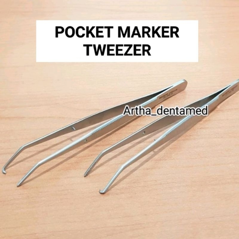 PINSET ( POCKET MARKER ) TWEEZER RIGHT &amp; LEFT