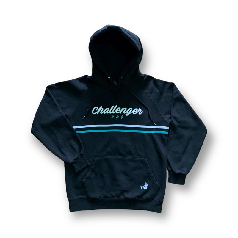 CHALLENGER BLACK BASIC HOODIE BY TWN(The Worth Now)