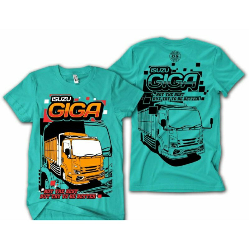 ( COD ) Kaos ISUZU GIGA MANIA ori brand lokal