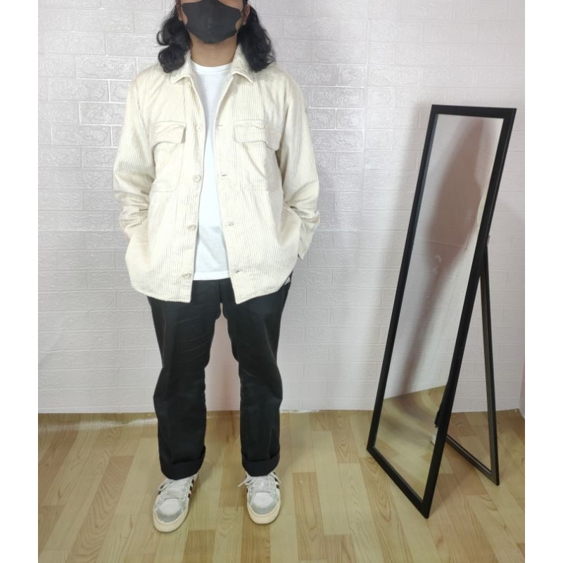 KEMEJA OUTER CORDUROY DOUBLE POCKET 8 SECOND