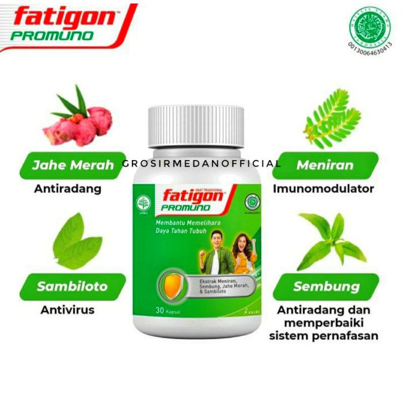 FATIGON PROMUNO - HERBAL IMUNOMODULATOR UNTUK DAYA TAHAN TUBUH