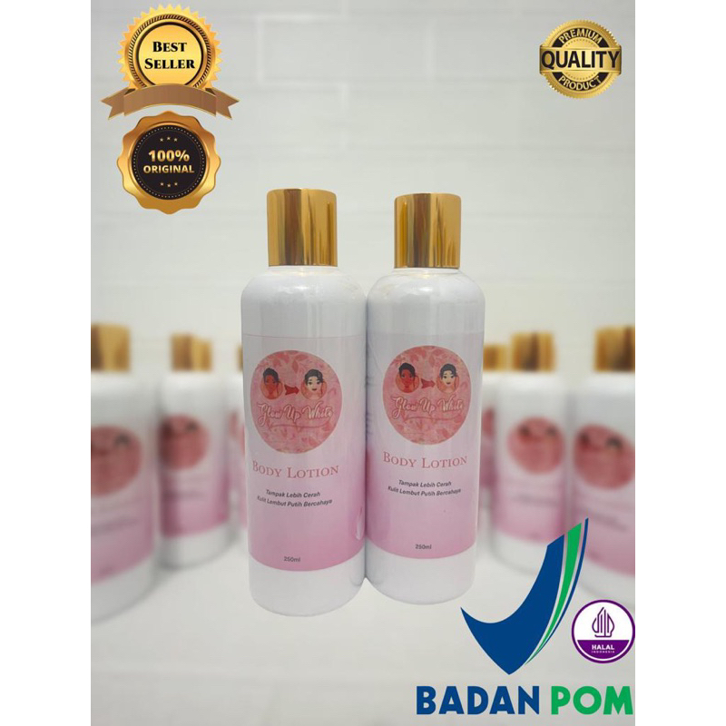 glow up white 2 btl pemutih muka & kulit badan