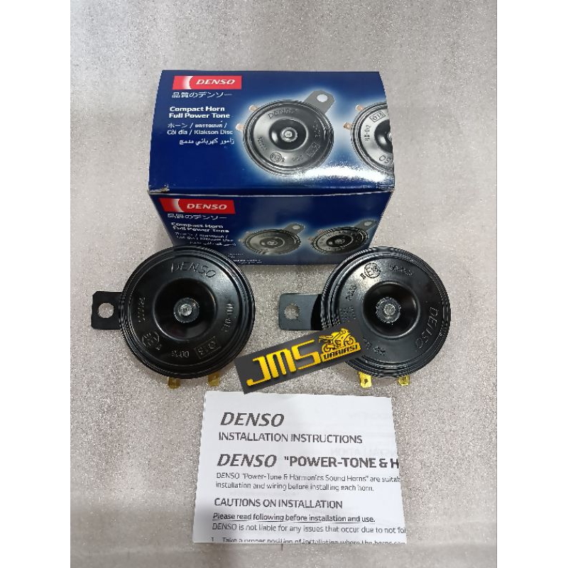kelakson standar horn motor standar denso set kiri dan kanan dan relay kelakson universal mio mioj miom3 Xeon aerox nmax lexi soulgt beat vario125/150 vario160 pcx150 pcx160 adv150/160 blade revo fit suprax 125 jupiter mx vixion cb150 dll