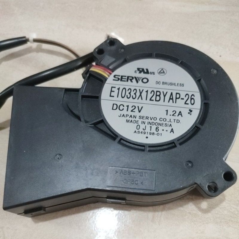 Dc blower 12v 1.2A rpm 4715 diameter 9cm fan keong dc Brushles Original