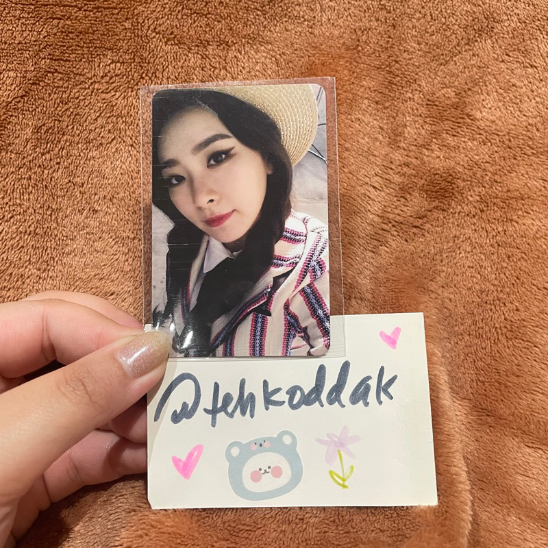 photocard seulgi the red