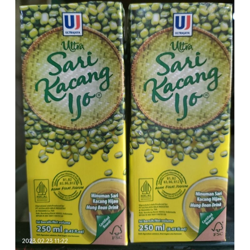 

Sari kacang ijo 250ml (1karton = 24pcs) ED 3 Jan 26