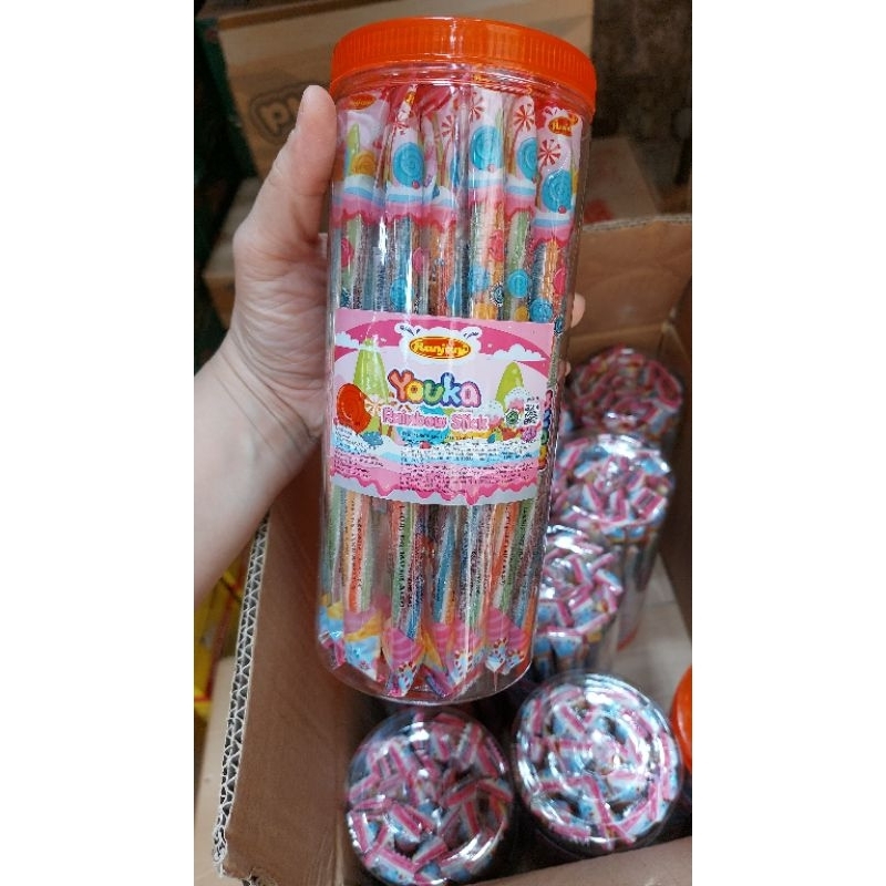 

Ranjani Youka Rainbow Stick isi 30pcs/toples