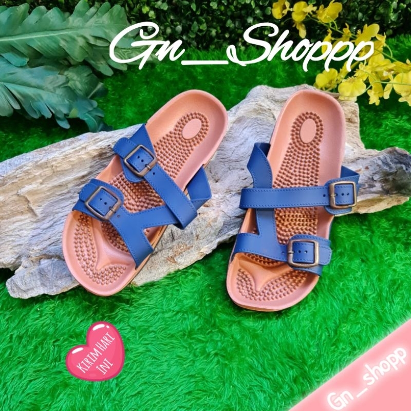 Sandal Wanita Tali Brand Import Full Jelly Balance 1304-5
