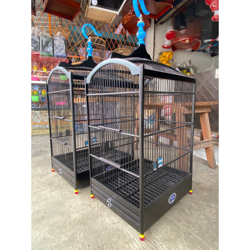 SANGKAR KANDANG KOTAK EBOD JAYA HITAM TIANG KEKAR