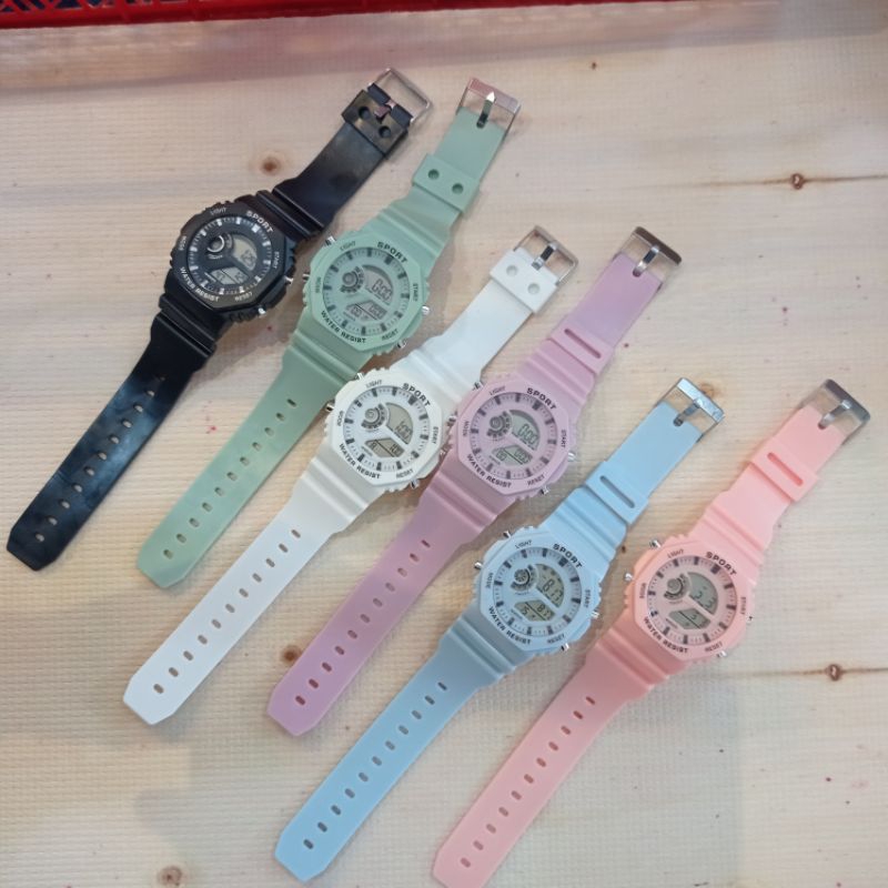 JAM TANGAN SPORT DIGITAL PRIA DAN WANITA