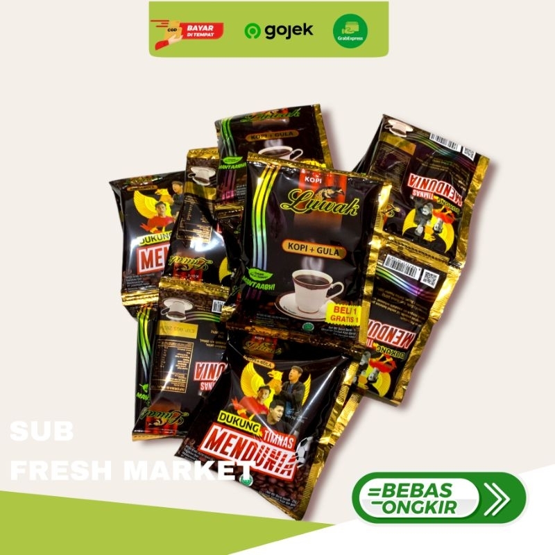 

LUWAK COFFEE KOPI GULA (20 pcs) PROMO buy 1 get 1