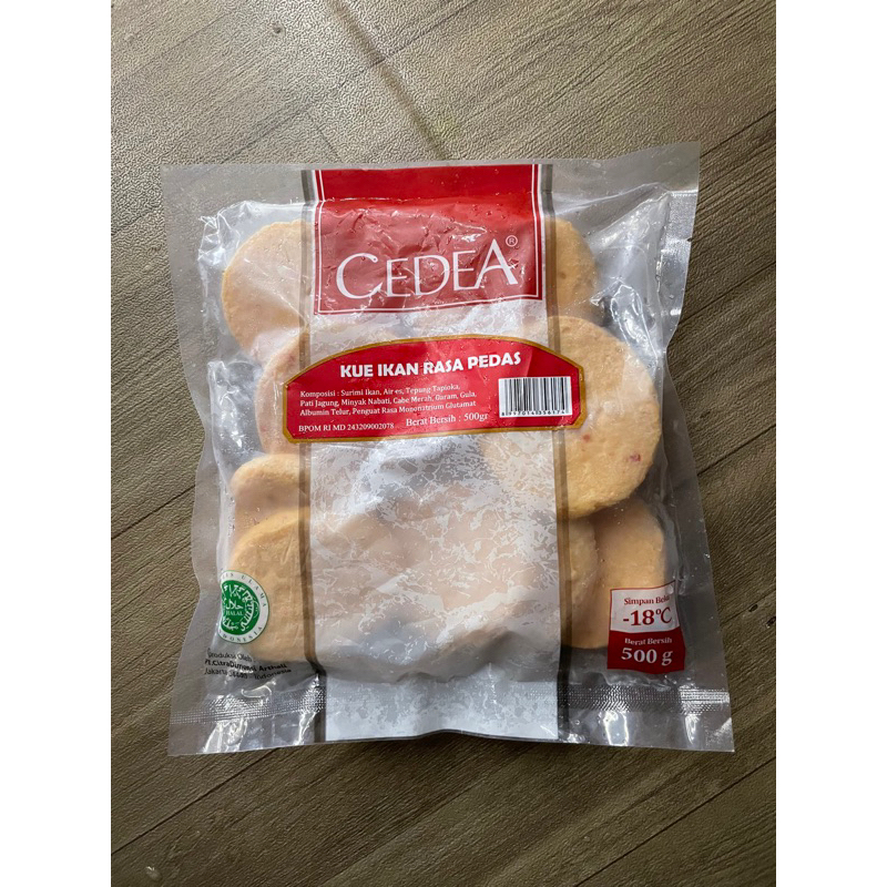 

Cedea kue ikan pedas 500g