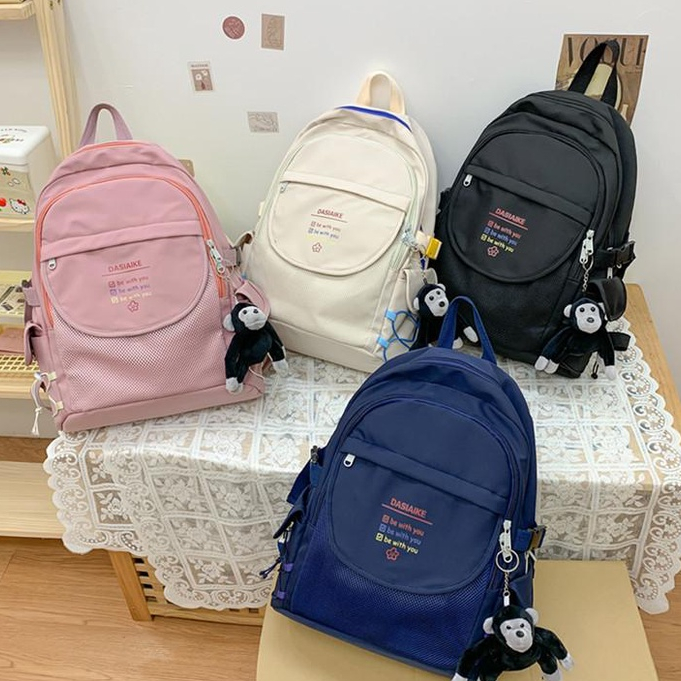 YOUBAGSHOP Tas Ransel Korea Student Jaring 2022-108