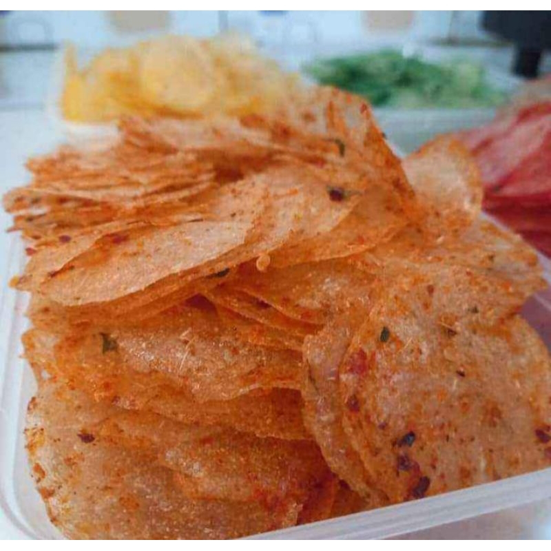 

Keripik Kaca (Kirca) Nikmat Pedas Daun Jeruk